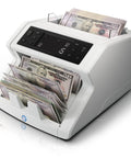 Beast Money Counter Machine With Counterfeit Detection Counts Up To 1000 Bills Per Minute Adds And Batches LCD Display 300 Bill Hopper