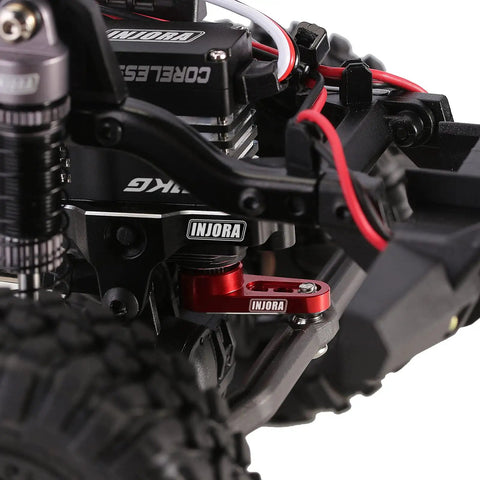 Ultra High Torque Coreless Micro Servo With Metal Mount And Horn For TRX4M TRX4MT 1 To 18 RC Crawler Upgrade Parts Red High Precision