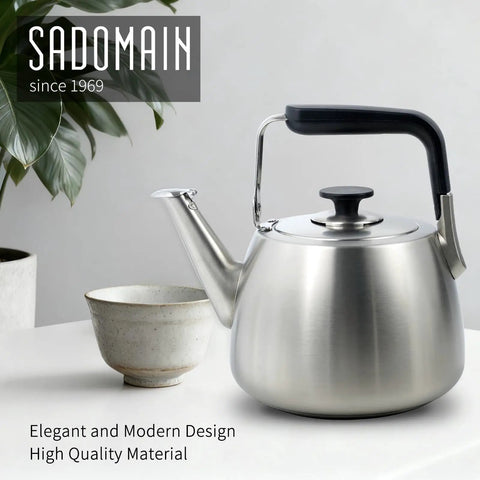 Whistling Stovetop Tea Kettle With Big Capacity And Fast Heat Technology Built With Thick Durable Body For All Cooktops