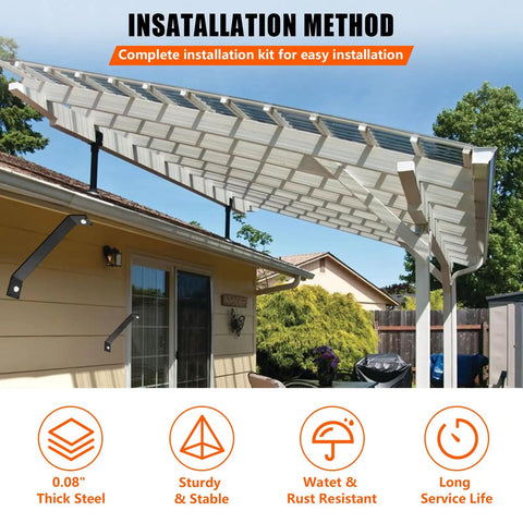 Roof Riser Bracket Kit Adjustable Angle Roof Riser Fits 4x4 Or 6x6 Lumber Built To Last Heavy Duty Metal Roof Riser Beam Bracket For Outdoor Pergola Porch Log Cabin With Hardware Pack