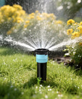 Premium Variable Arc Nozzles 10 Pack Adjustable 0 To 360 Degree Sprinkler Heads Replacement For Pop Up Irrigation with water spray