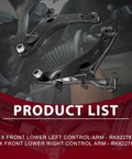 Check Out This Solid Frenzybro 4pcs Front Control Arms Kit with Ball Joints for Subaru Forester Years 2009 Through 2013 To Fix Your Alignment And Get Rid Of Bad Noises. front lower left and right control arms kit