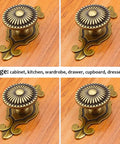 Gold Brass Cabinet Knobs Set Dope Retro Mushroom Drawer Pulls With Backplates Boss Dresser Handles For Kitchen Cabinets Cupboards Wardrobes Easy Install 8 Pack Classic Charm, brass knob