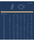 Specification chart for Red Copper Spring Lock Washers 10 Pack For M3 To M20 Elastic Gaskets with dimensions in mm