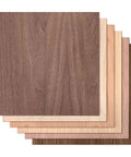 Plywood sheets, 6-piece Proflex pack, 1/8 in x 12 in x 12 in, real wood, A-grade, smooth sanded finish