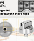 5 Pack Stove Knob Set for Gas Range Replacement Knobs Compatible With PGP7030SL1SS PGP7036SL1SS PGP9036SL1SS