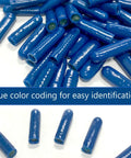 Gel Filled Wire Connectors For Low Voltage Splices Outdoor Waterproof Blue Color Code Crimp Bean Style showcased