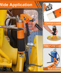 8000 PSI Pistol Grip Grease Gun Kit With Adjustable Pressure Beefed-Up Heavy Duty Pro Grade Tool For Auto Marine Industrial And Agricultural Machinery 0.53 Inch Coupler And 360 Degree Swivel during application and loading.