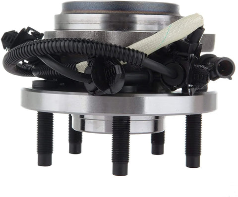 Front Wheel Hub Bearing Assembly With ABS 5 Lug For Ford Explorer 1995 To 2001, showing 5-lug setup and ABS wires