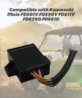 CDI Ignitor Box Replacement For Kawasaki Mule FD Series And John Deere LX And 300 Series Tractors Plug And Play Fits 21119-2157 211192157 131800-0131 AM105574 Durable Spark Timing Module with wiring harness background