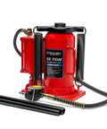 Low Profile Air Hydraulic Manual Bottle Jack Hoist With 44,000 Lbs Capacity For Auto And Truck Lifts Beefy Heavy Duty Construction.