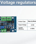 PWM To 0 To 10V Voltage Converter Module For PLC And Industrial Control Converts PWM Signal From 0 To 100 Percent Into 0 To 10V Analog Output Plug And Play Signal Interface Switching Sturdy 2 Pack shown with specifications
