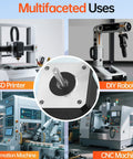 high-torque NEMA 17 stepper motor applications in 3D printer, CNC machine, DIY robot, and automation machine