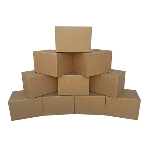 Heavy Duty Corrugated Moving Boxes For No Drama Packing Medium 18X14X12 Inches Brown Cardboard Cartons With Self Sealing Flaps In A Straight Up Reliable 10 Pack Set Built To Handle Any Home Move Or Office Reorg You Gotta Get Done Today