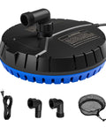 Image of Automatic Pool Cover Pump 1500 GPH Submersible Sump For Quick Pool Drainage With 25 Ft Power Cord And 2 Adapters.