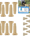 30 Pack Waterproof Direct Burial Wire Cable Splice Kit 22AWG To 10AWG Outdoor Electrical Wire Nuts Caps Terminal Connectors