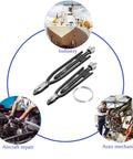 Safety Wire Pliers Set With 9 Inch And 6 Inch Pliers 3 In 1 Wire Twisting Tool Includes 32 Feet Of 0.5mm Lock Wire, industry circles