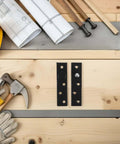 Stainless Heavy Duty Concealed Pivot Hinge For Wood Doors Matte Black Center Hung Eccentric Hinge Hardware Kit with tools