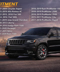 Jeep Grand Cherokee with fitment years listed in background at sunset for Evaporative Emissions System Integrity Module Leak Detection Pump.