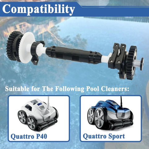 Drive Shaft Assembly Tool Kit R0837500 Compatible For P40 Sport pool cleaner with gears and compatibility information