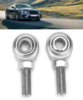 2Pcs CmR-8 Rod End Ball Bearing Kit, 1/2 In Bore 1/2-20 RH Male Thread Stainless Steel, heavy duty heim joints for vehicle suspension.
