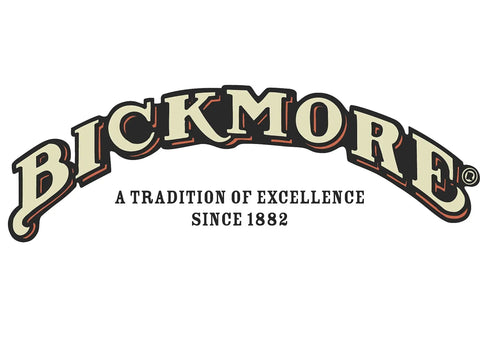 Logo with text 'Bickmore: A Tradition of Excellence Since 1882' in bold, vintage style lettering.