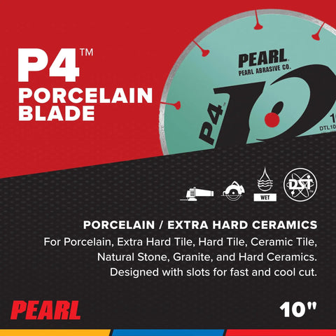 P4 porcelain blade with Diamond Porcelain Tile Blade For Hard Ceramics And Stone With Mean Cutting Power Fast Cuts And Long Life