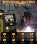 55 Amp Plasma Cutter With High Frequency Pilot Arc Non-Touch Start LCD Display 120/240V cutting metal