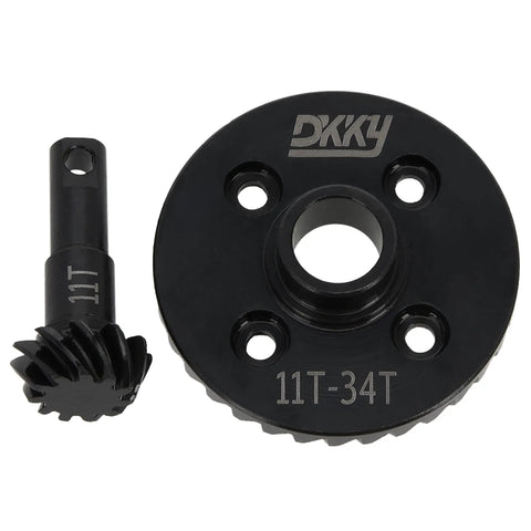 TRX4 Diff Gears 11T 34T Replacement For Traxxas TRX4 And TRX6 Front And Rear Axles CNC Steel Gear Set