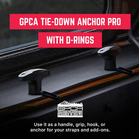 Quick Swap Hardtop Thumbscrews M8 X 25mm Bolts For Ford Bronco And Jeep Wrangler with D-rings installed as anchors.