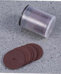 36 Piece Heavy Duty Cutting Wheels And Grinding Discs For Cutters Metal Cut Off Set with discs and storage container.