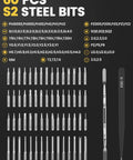 60 PCS S2 Steel Bits for Mini Electric Screwdriver Set With 60 Precision Bits And Four Torque Settings Magnetic Case Repair Tool Kit
