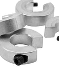 4 Piece Shaft Collars For SBR20 20mm Bore 40mm OD 12mm Thick Aluminum Locking Collars Clamp On With M5 Set Screws
