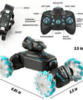 Gesture Sensing Remote Control Car With Dual Mode Control, 4WD Hand Controlled Transforming Stunt Vehicle details