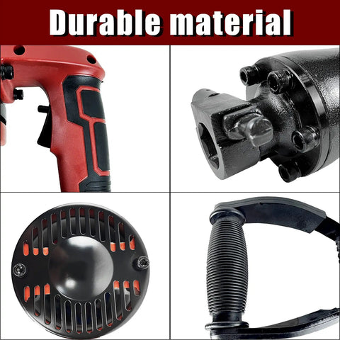 Close-up of 1900W Demolition Electric Jack Hammer Heavy Duty Concrete Breaker with ergonomic grip and durable components.