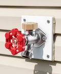 Frost Proof Outdoor Sillcock With No Fuss Anti Siphon Valve And Backflow Preventer Twelve Inch One Half Inch Push To Fit Connector