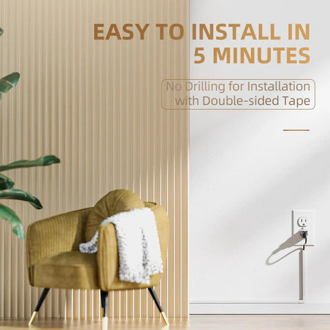 Effortless Wall Cable Hideaway Kit For TVs No More Dangly Cords With Self Adhesive One Cord Covers White Keeps Your Setup Clean And Safe Quick Install For Home Theater Living Room Or Office