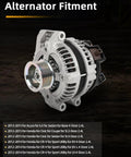 Alternator Replacement For Acura ILX 2.4L 2013 2014 2015 And Honda Civic 2.4L 2012 2013 2014 2015 And Honda CR-V 2.4L 2012 2013 2014 12V 120Amp S7 Pulley Fits 104210-1530 Easy Install Plug And Play in product view