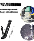 Beefed Up Universal Motorcycle Kickstand Upgrade With Adjustable CNC Aluminum Alloy Tripod Holder Side Foot Stand