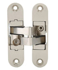 Hidden Door Hinges Invisible Hinge With Three Way Adjustable And 180 Degree Swing Zinc Alloy Concealed Hinge for cabinets