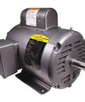 General Purpose AC Motor Single Unit, 1-Phase, 143T Frame, Open Enclosure, 1 HP Output, 1725 RPM, 60 Hz, 115/230V, Copper Windings