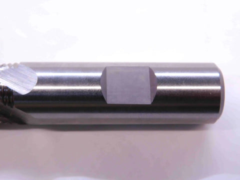 Five Eighths Outer Diameter One Inch Length Of Cut Fine Roughing Cobalt End Mill Four Flute CNC Milling Tool For Tough Metal And Wood Jobs CFPS2020 NS2428CG5, close-up