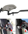 Rear Quarter Window Latch Lock Assembly Left Or Right For Toyota Tacoma 2000 2004 And Hilux 1997 2004 Gray Replaces 62910 35032 Durable Heavy Duty No Hassle Install shown installed and in use