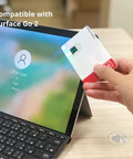 ATKey Card Fingerprint Security Key With FIDO2 Certification USB A NFC And Bluetooth near Surface Go 2 screen login