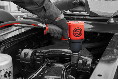 Shop Tested 3/4 Inch Air Impact Wrench Pumping Out 1400 Ft Lbs Mean Torque With Twin Hammer Mechanism And Smooth Pistol Grip Built Like A Tank For Real Mechanic Work