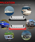 Battery Bus Bar Terminal Block Set With Cover 12V To 48V Positive And Negative Power Distribution Block for automotive applications