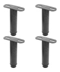 Adjustable Furniture Legs 4 Pack Silent Metal Sofa Bed Feet For Cabinets And Tables Stable High Bearing Capacity Wear Resistant