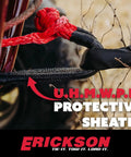 Heavy Duty Uhmwpe Soft Shackle 3 8 Inch By 20 Inches with protective sheath visible on a vehicle, showcasing durability.