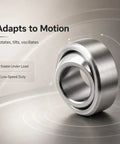 Heavy Duty GE17C Radial Spherical Plain Bearing Set Of 2 With 17 Millimeter Inner Diameter And 30 Millimeter Outer Diameter Precision Fit For Industrial Machines That Kick Butt, showing rotating mechanism.