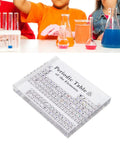 Periodic Table Acrylic Teaching Display Decor 1 Piece Perfect For Classrooms And Home Desks Real Elements Not Included